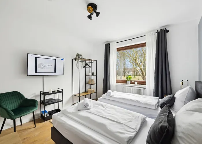 Nasa Homes I Moderne I Zentral I 3 I Balkon Und Aufzug I Neu Renoviert I Smart Tv I Hotelbetten Apartment Bad Bevensen